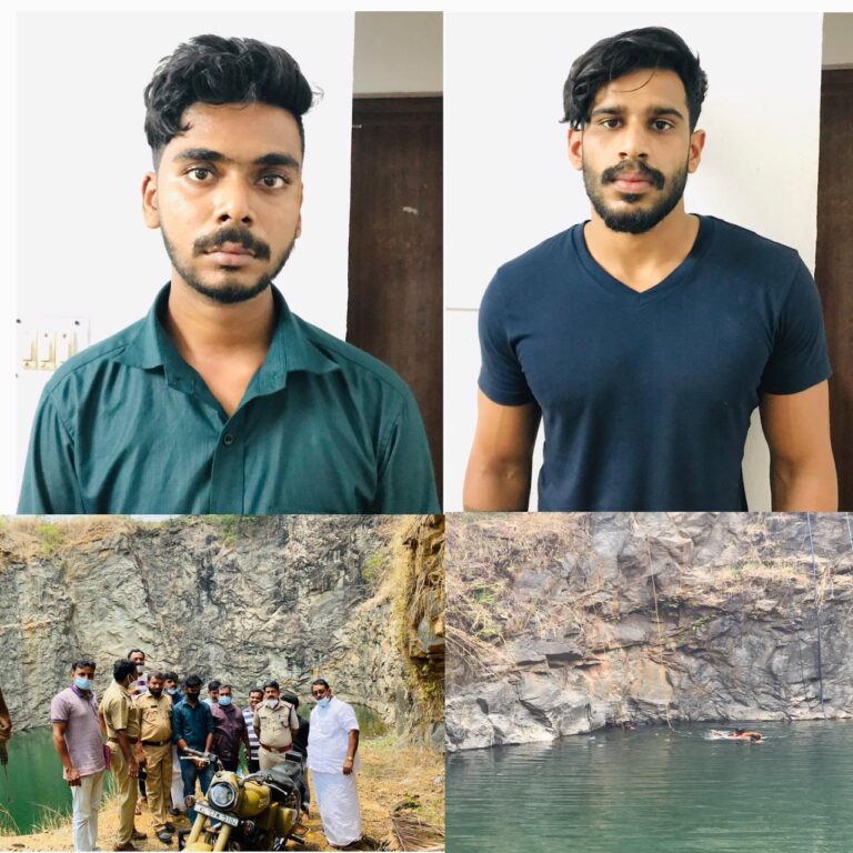 ബൈക്ക് മോഷ്ടാക്കള്‍ പിടിയില്‍; ബുള്ളറ്റ് കണ്ടെടുത്തത് പാറക്കുളത്തില്‍ നിന്നും