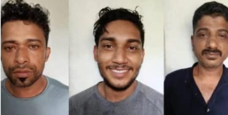 കരിപ്പൂർ സ്വർണക്കവർച്ചാ കേസുമായി ബന്ധപ്പെട്ട് കൊടുവള്ളി സംഘത്തിൽപ്പെട്ട മുഖ്യപ്രതിയടക്കം മൂന്ന് പേർ പിടിയിൽ.