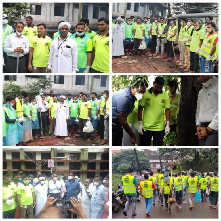 കോഴിക്കോട് മെഡിക്കൽ കോളേജ് പരിസരം ശുചീകരിച്ചു