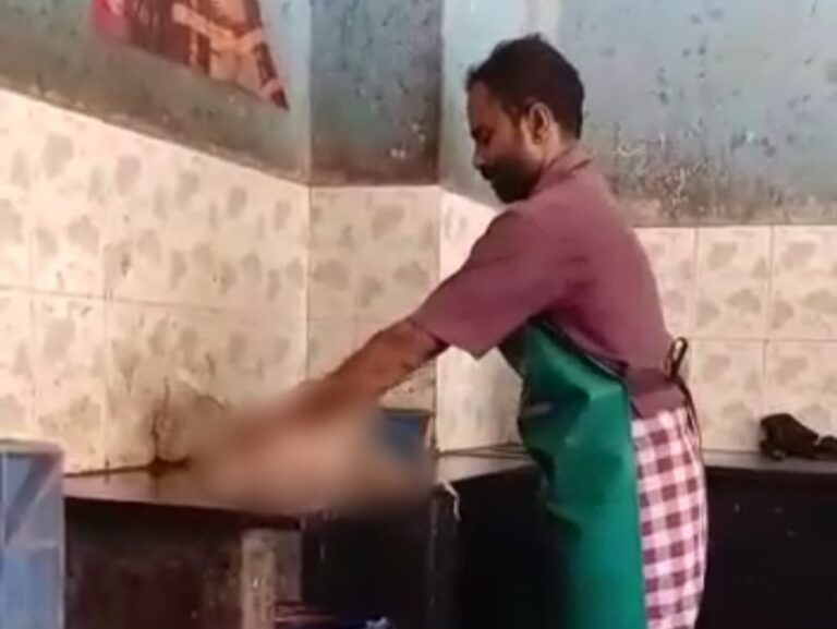 കോഴിയെ ജീവനോടെ തൊലിയുരിച്ച് കഷണങ്ങളാക്കി; അറവുകാരന്‍ അറസ്റ്റില്‍