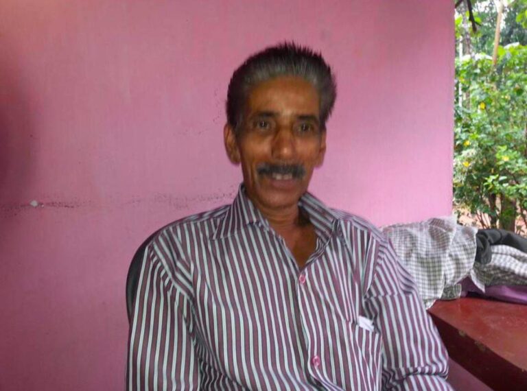 മുക്കം കറുത്തപറമ്പിൽ വാഹനം തട്ടി വയോധികൻ മരിച്ചു.