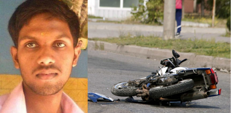 മലപ്പുറത്ത് നായ കുറുകെ ചാടി ബൈക്ക് മറിഞ്ഞു; എതിരെ വന്ന കാറിടിച്ച്‌ യുവാവിന് ദാരുണാന്ത്യം