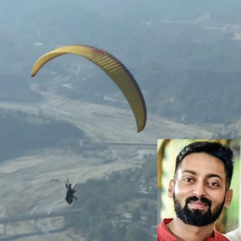 ഹിമാചല്‍പ്രദേശില്‍ പാരാഗ്ലൈഡിങ്ങിനിടെ മലയാളി സൈനികന്‍ മരിച്ചു