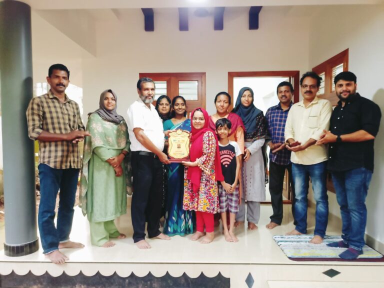 ആദ്യ ശ്രമത്തിൽ തന്നെ വിജയം ; നിമയെ സ്കൗട്ട്സ് ആൻഡ് ഗൈഡ്സ് ആദരിച്ചു