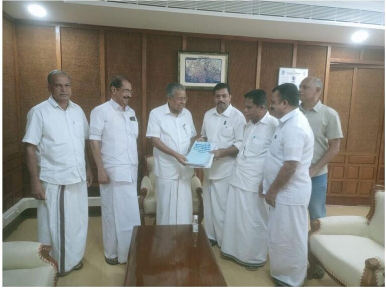 മാനന്തവാടി-മട്ടന്നൂര്‍ വിമാനത്താവള റോഡ്; മുഖ്യമന്ത്രിക്ക് നിവേദനം നല്‍കി