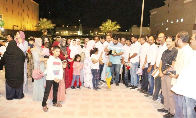 ഷാഫി പറമ്ബില്‍ എം.എല്‍.എക്ക് അല്‍ അഹ്സയില്‍ സ്വീകരണം നല്‍കി