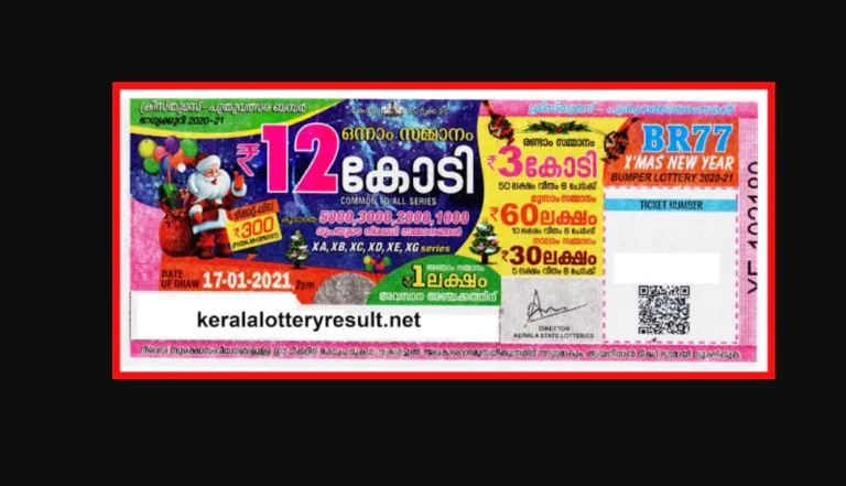16 കോടിയുടെ ക്രിസ്മസ്- ന്യൂ ഇയര്‍ ബംപര്‍ എക്‌സ് ഡി 236433ന്.
