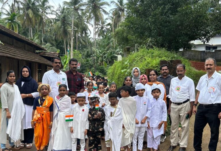 സ്വാതന്ത്ര്യപൂന്തോപ്പ്;സ്വാതന്ത്ര്യദിനാഘോഷം സംഘടിപ്പിച്ചു