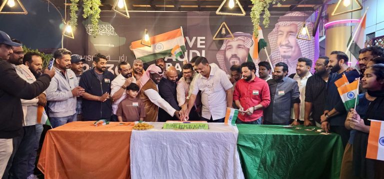 റിയാദ് ടാക്കിസ് ഇന്ത്യയുടെ 76-ാമത് റിപ്പബ്ലിക് ദിനം ആഘോഷിച്ചു