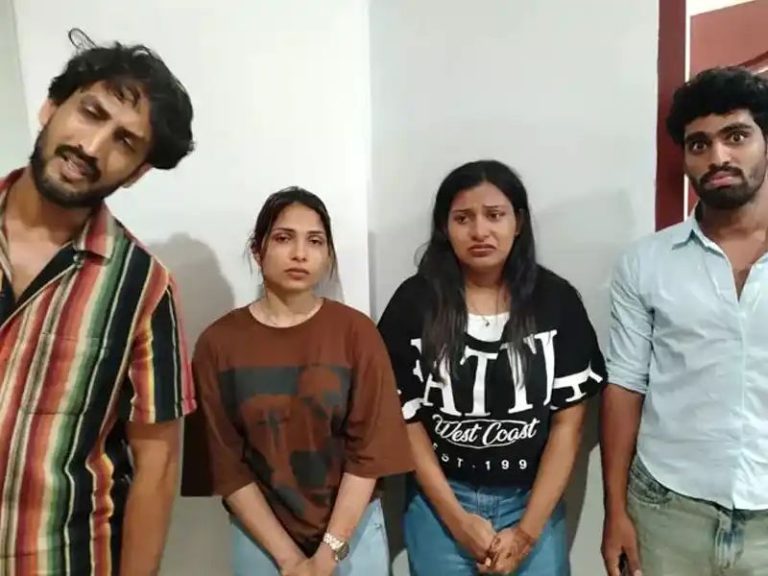 സുഹൃത്തിന്റെ വീട്ടിലേക്കെന്ന് പറഞ്ഞിറങ്ങി, ലോഡ്ജില്‍ തങ്ങി ദിവസങ്ങളോളം മയക്കുമരുന്ന് ഉപയോഗം; കണ്ണൂരില്‍ എംഡിഎംഎയുമായി രണ്ട് യുവതികൾ അടക്കം നാല് പേര്‍ പിടിയില്‍