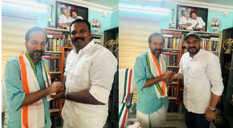 കെ.പി.സി.സി വർക്കിംഗ് പ്രസിഡന്റിനെ അനുമോദിച്ചു