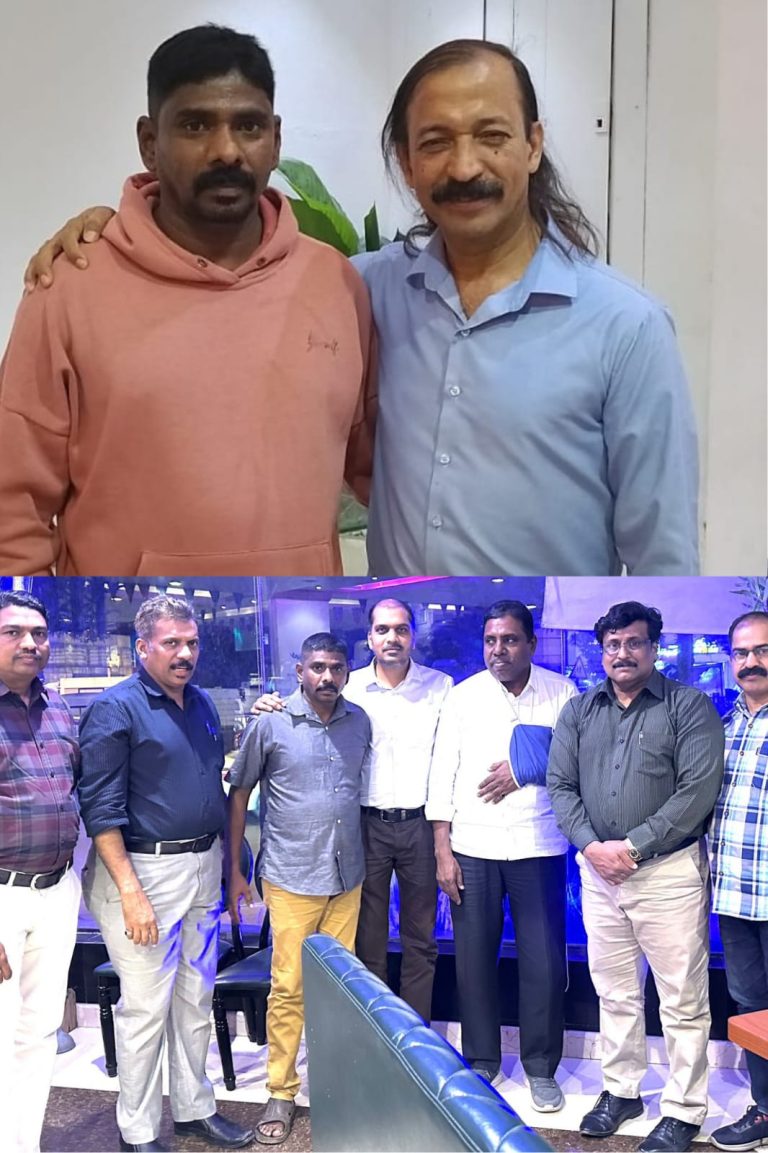 നിയമ പോരാട്ടത്തിനൊടുവിൽ ഷാജു നാട് അണഞ്ഞു.