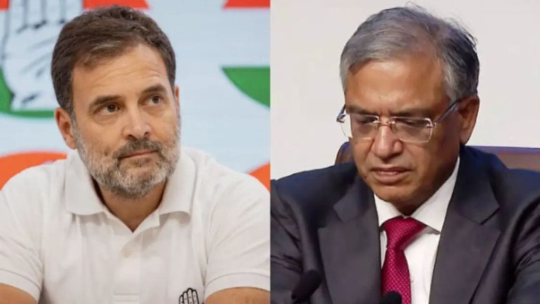 മുഖ്യ തെരഞ്ഞെടുപ്പ് കമ്മീഷണറുടെ വാര്‍ത്താ സമ്മേളനം: ബിജെപി വക്താവിനെ പോലെയാണ് കമ്മീഷൻ സംസാരിച്ചതെന്ന് കോണ്‍ഗ്രസ്; ഇംപീച്ച്‌മെൻറ് നോട്ടീസ് നല്‍കാൻ നീക്കം
