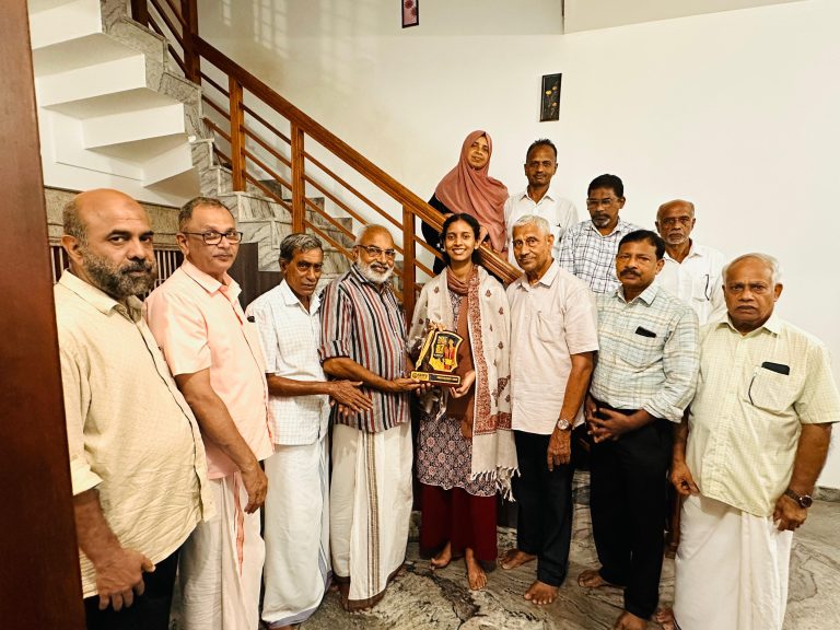 ഡോക്ടർ എം. എ. സേബയെ പെൻഷനേഴ്സ് യൂണിയൻ ആദരിച്ചു