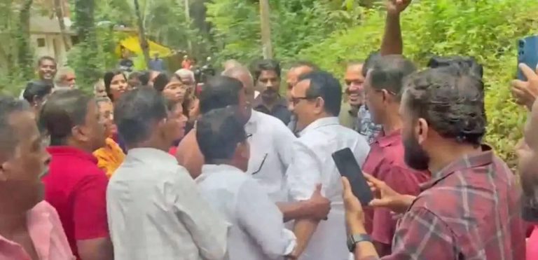 നാട്ടുകാരുടെ കയ്യേറ്റം ബോധപൂര്‍വ്വം അല്ല; പൊലീസ് സ്വമേധയ കേസെടുത്താല്‍ സഹകരിക്കും, കെ പി മോഹനൻ എംഎല്‍എ.