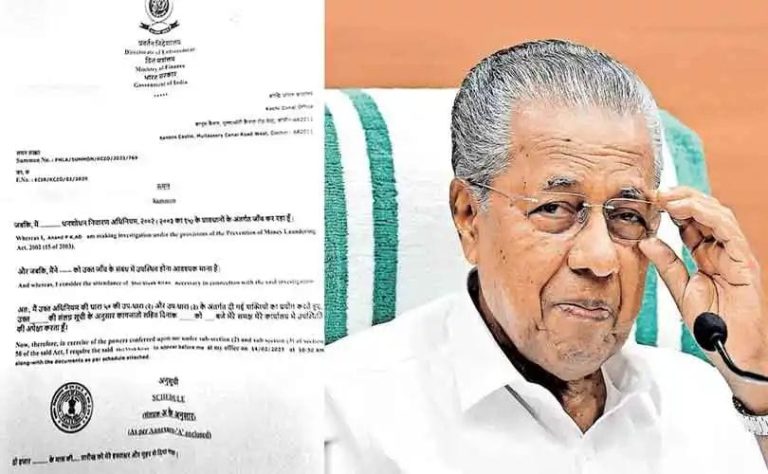 മുഖ്യമന്ത്രിയുടെ മകന് സമൻസ് അയച്ചെന്ന് ഇഡി; നടപടി സ്വപ്ന സുരേഷിന്റെ രഹസ്യമൊഴിയുടെയും ക്രൈം നന്ദകുമാറിന്റെ പരാതിയുടെയും അടിസ്ഥാനത്തില്‍.