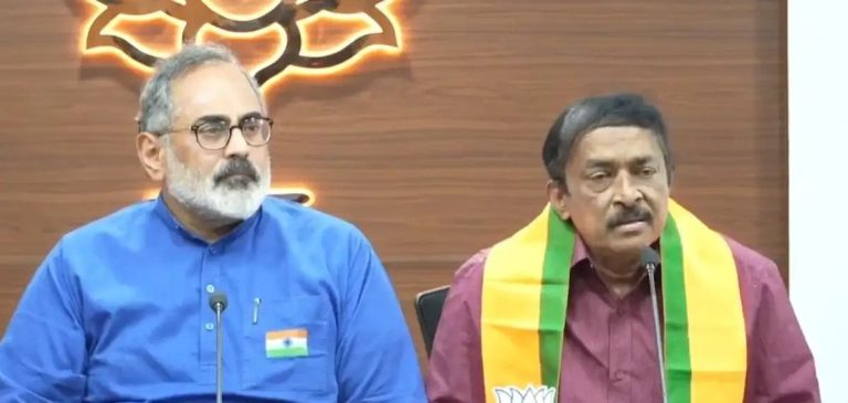 ഇനി ബിജെപിയുടെ ശബ്ദം; ഇടത് സഹയാത്രികൻ റെജി ലൂക്കോസ് ബിജെപിയില്‍ ചേര്‍ന്നു