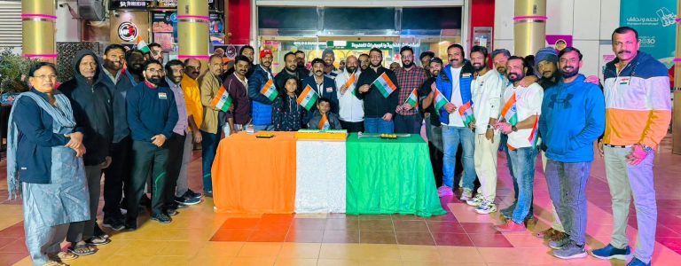 റിയാദ് ടാക്കിസ് ഇന്ത്യയുടെ 77-ാമത് റിപ്പബ്ലിക് ദിനം ആഘോഷിച്ചു.