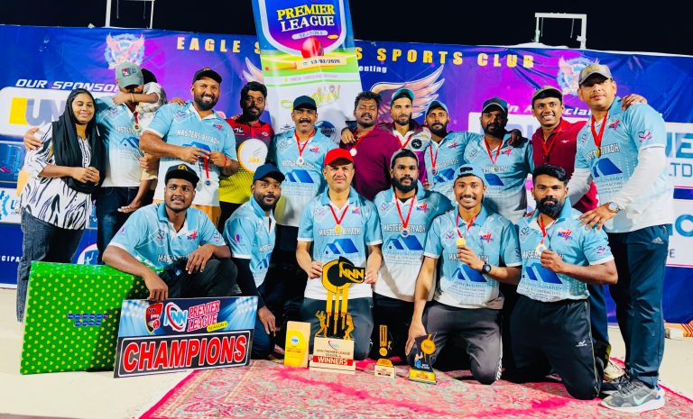 NNN ക്രിക്കറ്റ് പ്രീമിയർ ലീഗ്: കിരീടം നില നിർത്തി മാസ്റ്റേഴ്സ്