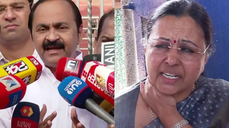 മുദ്രാവാക്യം കേട്ടാല്‍ പെടലിക്ക് വേദന വരുമോ?; മന്ത്രി വീണ ജോര്‍ജിനെ പരിഹസിച്ച്‌ വിഡി സതീശൻ