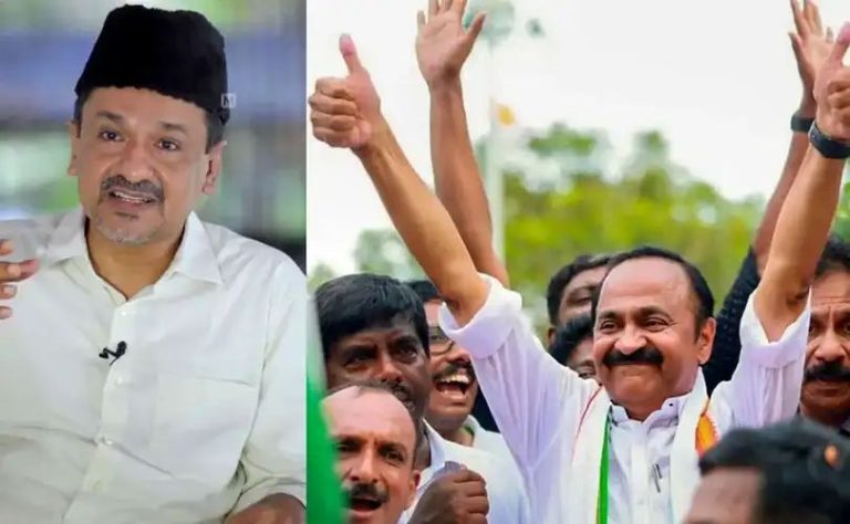 മുഖ്യമന്ത്രി സ്ഥാനത്തേക്ക് വി ഡി സതീശനെ പിന്തുണച്ച്‌ മുസ്ലീം ലീഗ്; സര്‍വേകളില്‍ കണ്ടത് ജനങ്ങളുടെ അഭിപ്രായമെന്ന് പാണക്കാട് സാദിഖലി ശിഹാബ് തങ്ങള്‍