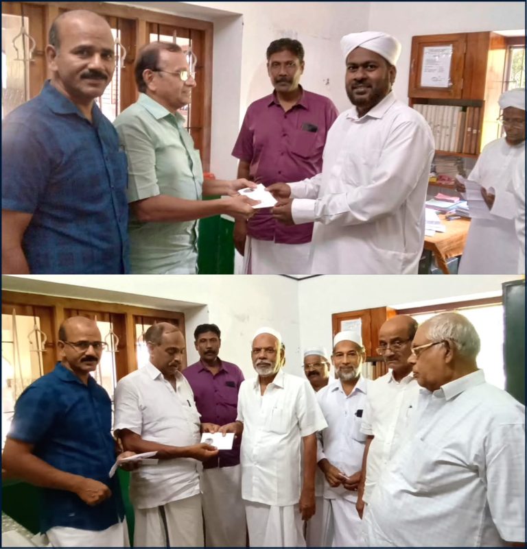 നിർധനരായ മദ്രസ്സ വിദ്യാത്ഥികളുടെ ഫീസ് തളിക്കുളം സൗദി പ്രവാസി കൂട്ടായ്മ ഏറ്റെടുത്തു