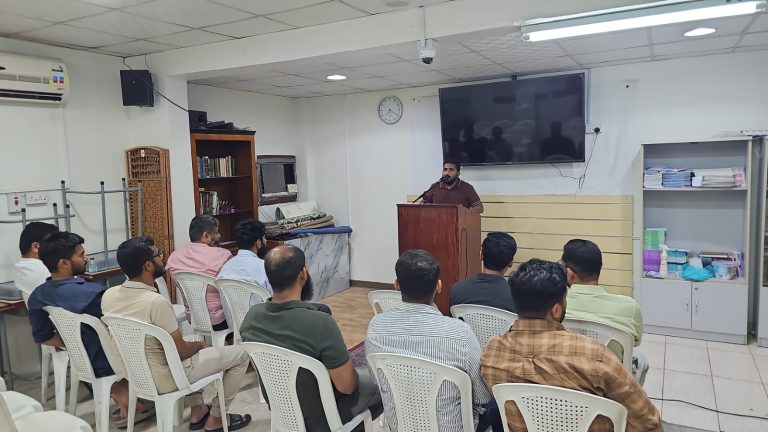 വിസ്ഡം യൂത്ത് വിങ് ഖോബാർ ചാപ്റ്റർ ‘യുവപഥം’ പ്രോഗ്രാം സംഘടിപ്പിച്ചു