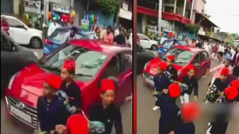 നബിദിന റാലിക്കിടയിലേക്ക് കാര്‍ ഓടിച്ചുകയറ്റി; മൂന്ന് കുട്ടികള്‍ക്ക് പരിക്ക്, മൂന്ന് പേര്‍ കസ്റ്റഡിയില്‍