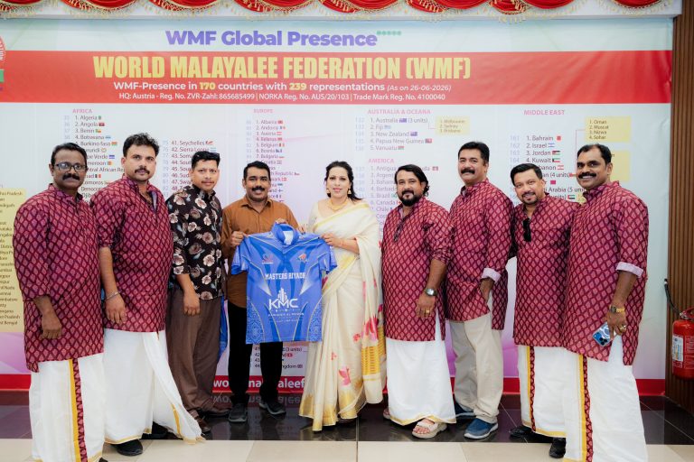 മാസ്റ്റേഴ്‌സ് ക്രിക്കറ്റ് ക്ലബ്ബ് റിയാദിന്റെ പുതിയ സീസൺ ജേഴ്‌സി പ്രകാശനം ചെയ്തു
