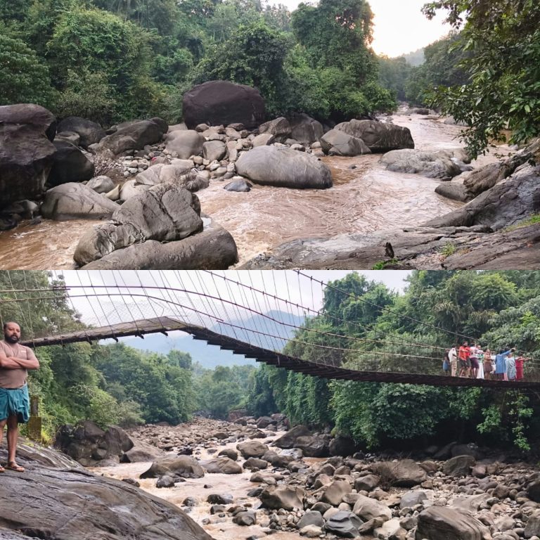 ഇരുവഞ്ഞിപ്പുഴയിൽ മലവെള്ളപ്പാച്ചിൽ; കല്ലിൽ ഇരിക്കുകയായിരുന്ന യുവതി ഒഴുക്കിൽപ്പെട്ടു.